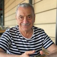 Юлий, 70 лет  желает найти на израильском сайте знакомств 